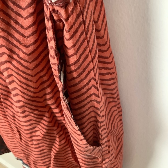 Lucky Brand Red and Blue Patterned Dress - Picture 4 of 6